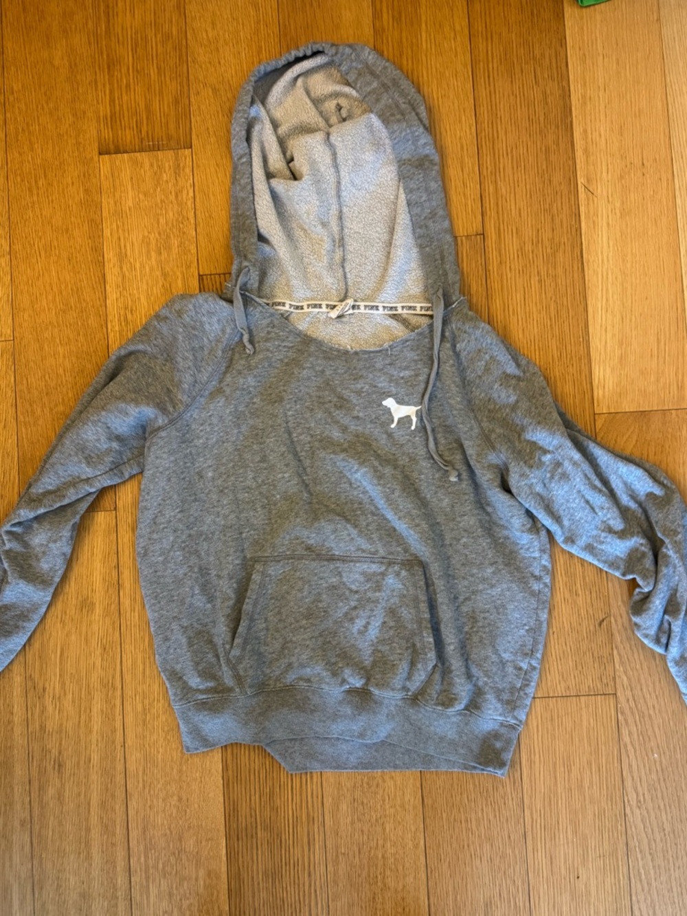 Puma Gray Women's Pullover Hoodie Sweatshirt